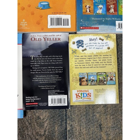 Lot Of 12 Children’s Fictional Animal Chapter Books, Stories! Puppy Pirates - Picture 9 of 16